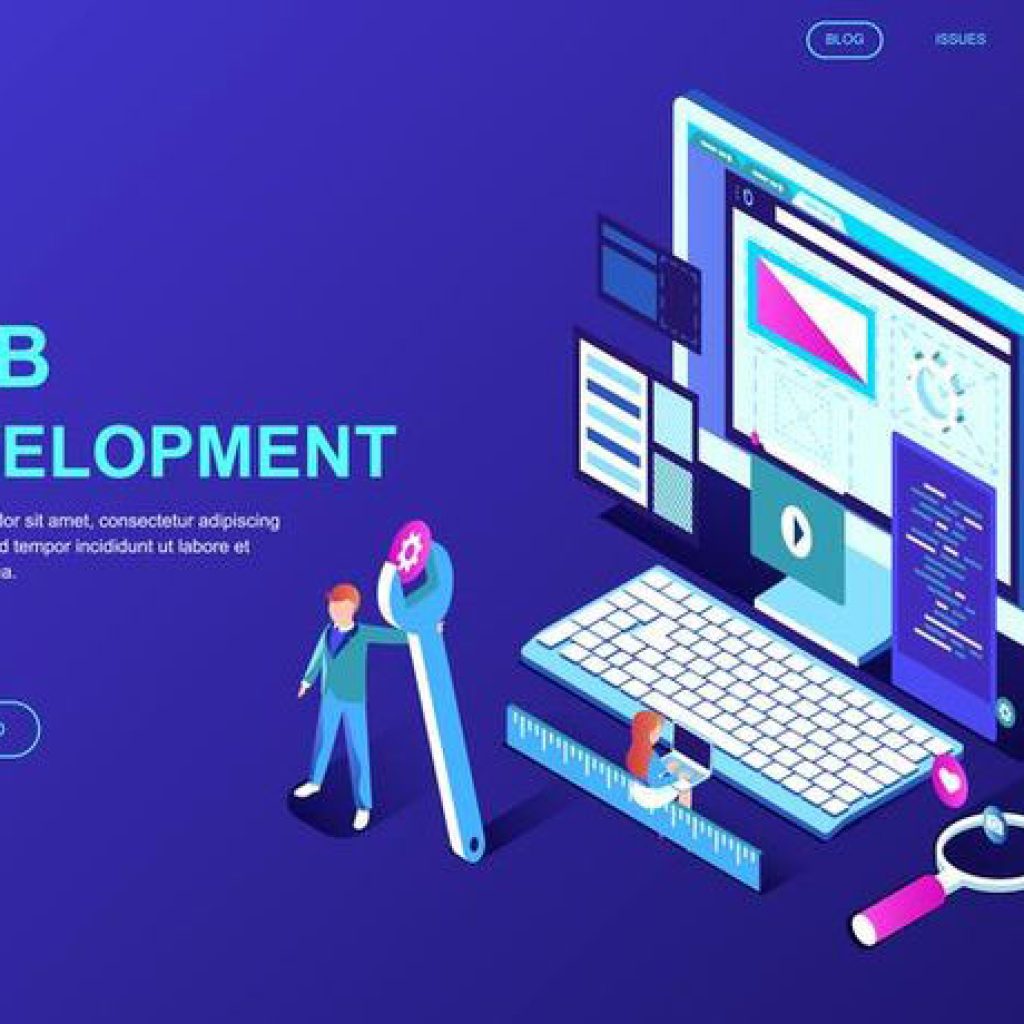 Download Web Development Web Banner for free